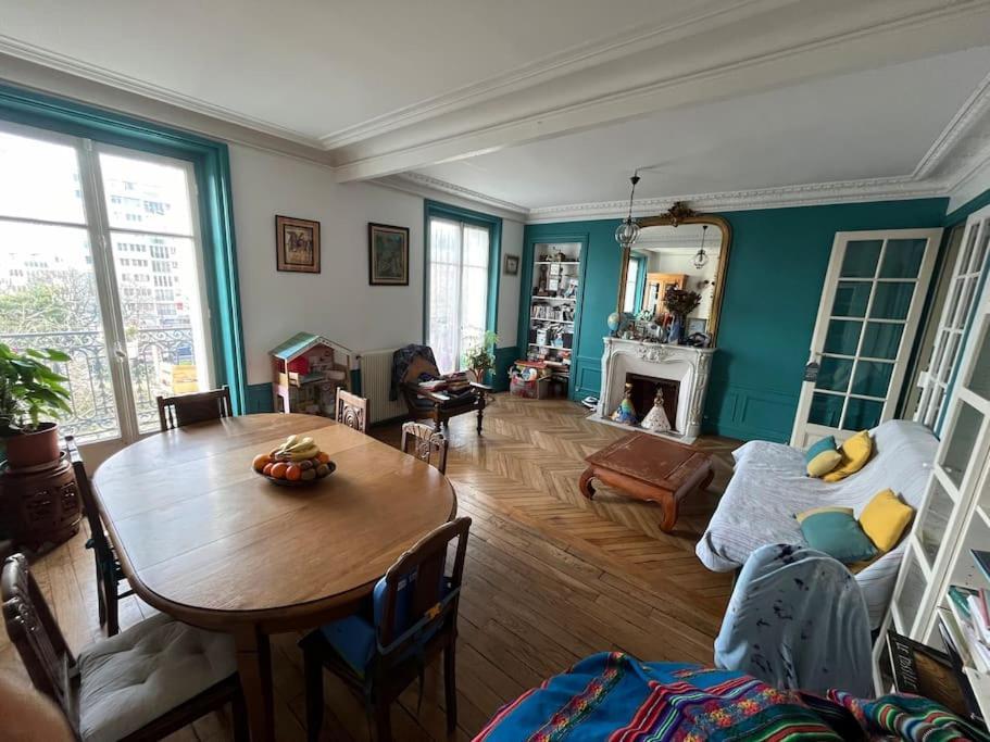 Appartement Style Park View 5 Bedrooms Familly Subway 6 Paris